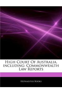 Articles on High Court of Australia, Including