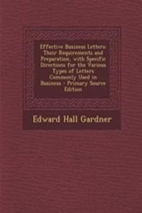 Effective Business Letters