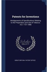 Patents for Inventions