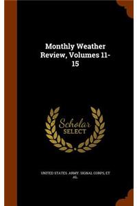 Monthly Weather Review, Volumes 11-15