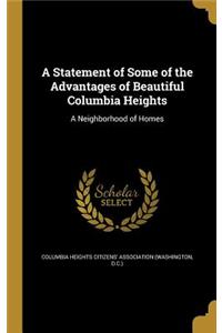 A Statement of Some of the Advantages of Beautiful Columbia Heights