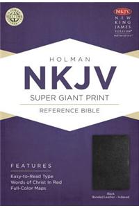 Super Giant Print Reference Bible-NKJV