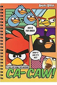 Angry Birds Pop Art A5 Hardback Notebook