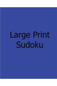 Large Print Sudoku