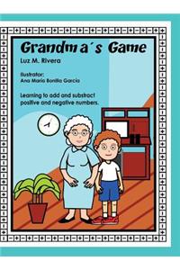 Grandma's Game: Learning to add and subtract positive and negative numbers