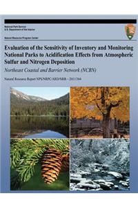 Evaluation of the Sensitivity of Inventory and Monitoring National Parks to Acidification Effects from Atmospheric Sulfur and Nitrogen Deposition North Coast and Cascades Network (NCCN)