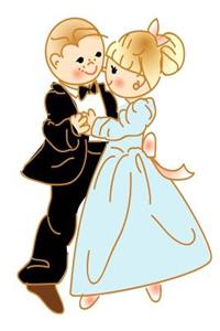 Wedding Journal Cute Couple Dancing