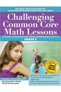 Challenging Common Core Math Lessons