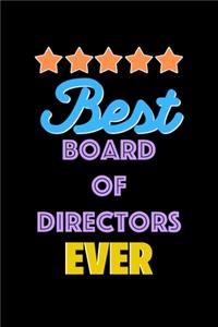Best Board Of Directors Evers Notebook - Board Of Directors Funny Gift