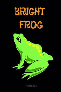 Bright Frog Composition Notebook