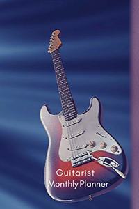 Guitarist Monthly Planner
