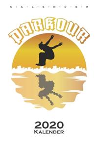 Parkour Sonnenuntergang Kalender 2020