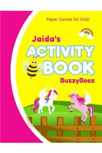 Jaida's Activity Book