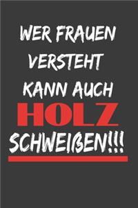 Holz schweißen Notizbuch