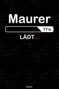 Maurer Lädt... Notizbuch