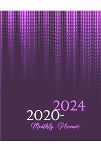 2020-2024 Monthly Planner