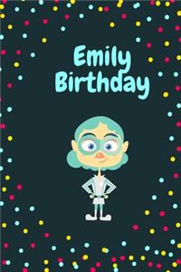 Emily Birthday Cute Hero Gift _ Emily Notebook
