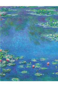 Claude Monet Black Paper Notebook