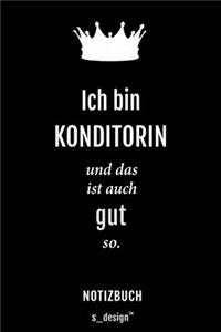 Notizbuch für Konditoren / Konditorin