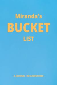 Miranda's Bucket List