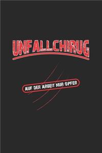 Unfallchirurg auf der Arbeit nur Opfer