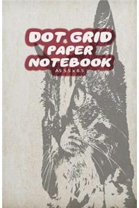 Dot Grid Paper Notebook A5 5.5x8.5