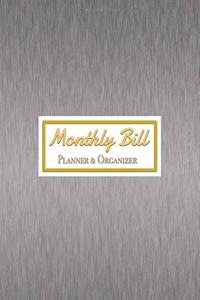 Monthly Bill Planner&Organizer