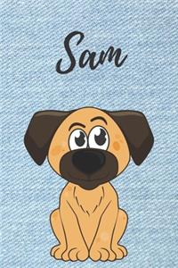 Personalisiertes Notizbuch - Hunde Sam