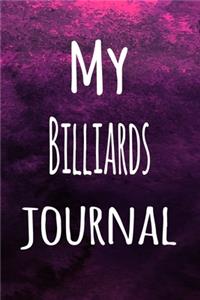 My Billiards Journal