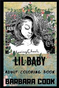 Lil Baby Adult Coloring Book