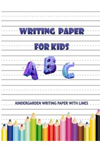 Writing paper for kids
