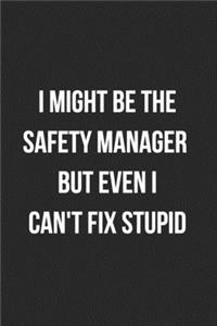 I Might Be The Safety Manager But Even I Can't Fix Stupid