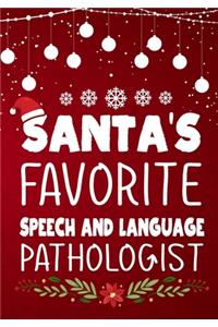 Santa's Favorite Speech and Language Pathologist