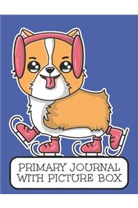Addicted To Skiing Primary Journal With Picture Box