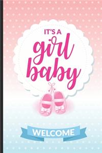 It's A Girl Baby Welcome