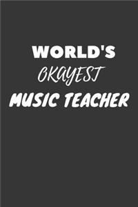 Music Teacher Notebook