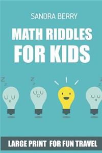 Math Riddles For Kids