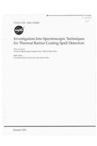 Investigation Into Spectroscopic Techniques for Thermal Barrier Coating Spall Detection