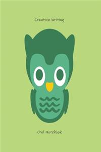 Creative Writing Owl Notebook