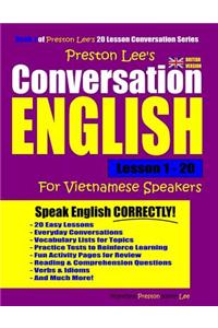 Preston Lee's Conversation English For Vietnamese Speakers Lesson 1 - 20 (British Version)