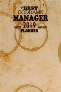 The Best Goddamn Manager Planner