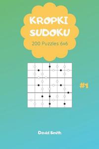 Kropki Sudoku - 200 Puzzles 6x6 Vol.1