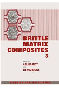 Brittle Matrix Composites 3