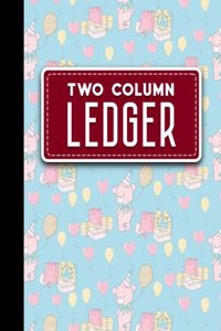 Two Column Ledger