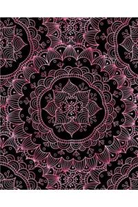 Bullet Journal Notebook Flower Mandala Pattern 10
