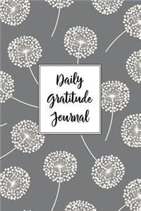 Gratitude Journal Dandelions Pattern 1