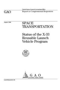 Space Transportation: Status of the X33 Reusable Launch Vehicle Program