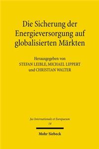 Die Sicherung der Energieversorgung auf globalisierten Märkten