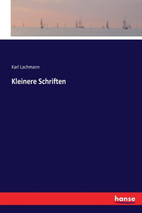 Kleinere Schriften