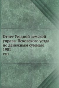 Otchet Uezdnoj zemskoj upravy Pskovskogo uezda po denezhnym summam